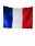 09001879: France Flag 60x50cm 1pc